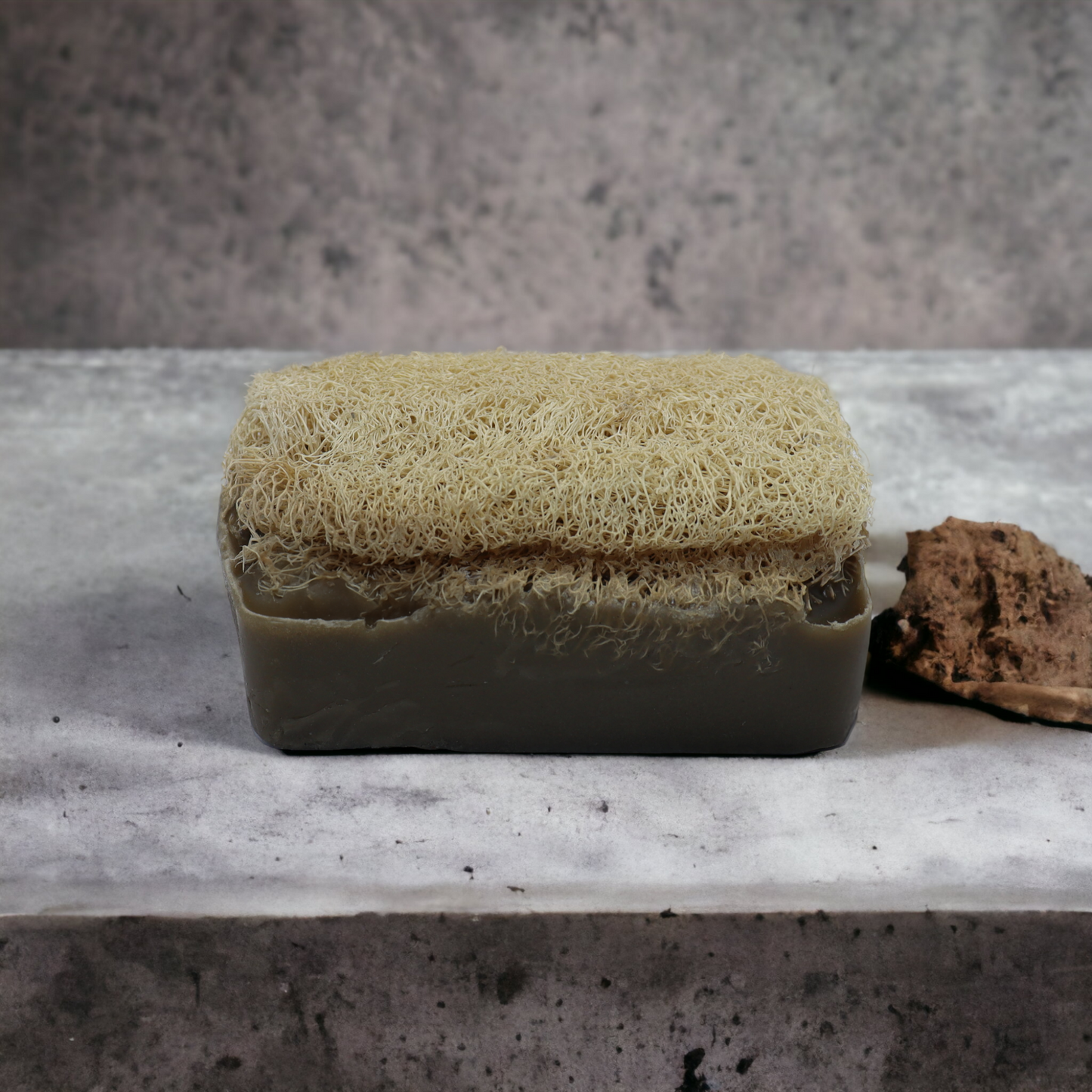 Natural Turkish Loofah Clay Soap