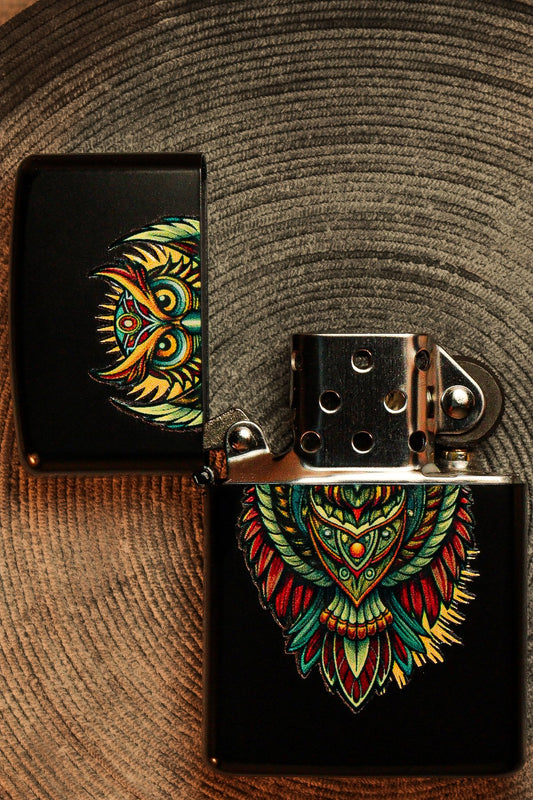 Owl Çakmak - Fossil Lighter